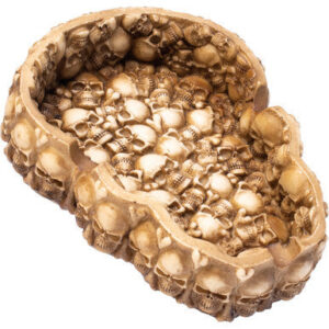 Fujima Skull Polystone Ashtray