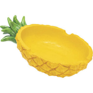 Fujima Pineapple Polystone Ashtray 5.5in