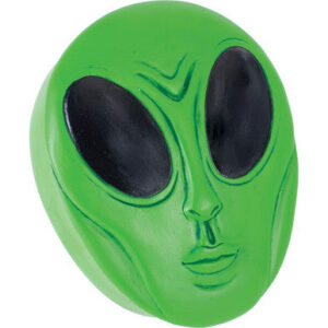 Fujima Green Alien Covered Ashtray 5in