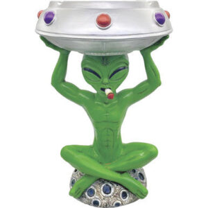 Fujima 18in Jumbo Alien UFO Ashtray