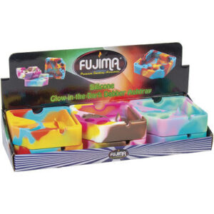 Fujima G / D Square Silicone Ashtray 6ct.