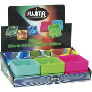 Fujima G / D Square Silicone Ashtray 12ct.