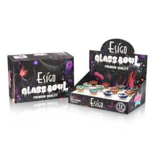 Eg Glass - ESBW2507 Slide Bowl Glass dab bowl 14mm Male Joint