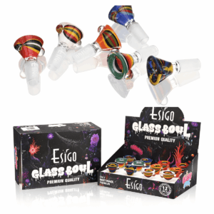Eg Glass - ESBW2508 14mm Male Joint Double Marbled