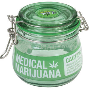Fujima Glass Jars Green Rx 500ml