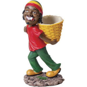Fujima Medium Size Jamaican Man Ashtray 6"