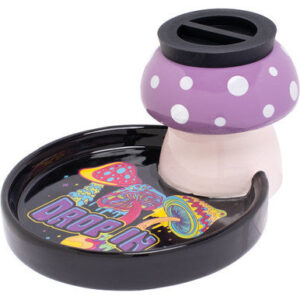 Fujima Stashtray - Pink Mushroom Drop In 5.5in