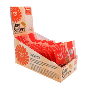 DaySavers Natural Wood Filter Tips [3 Tips per Pack, 20 Packs per Box]