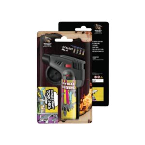 Angry Bull Lighters - Bombs Away Torch Blister Box (10 Pack)