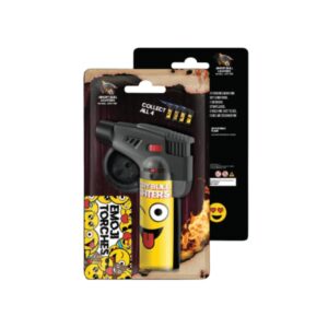 Angry Bull Lighters - Emoji Series Torch Blister Box (10 Pack)