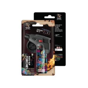 Angry Bull Lighters - Kick Flip Torch Blister Box (10 Pack)