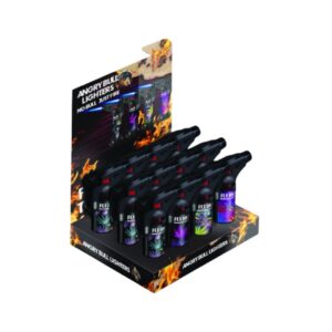 Angry Bull Lighters - Fly High Torch Display Box (12 pack)