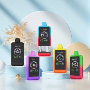 OCTO Dual Digital 650mah Discreet Battery with Adjustable Voltage and Preheat Mode (6ct Box)