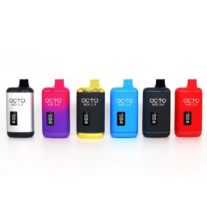 OCTO Box 2.0 Digital 650mah Discreet Battery with Adjustable Voltage and Preheat Mode (6ct Box)