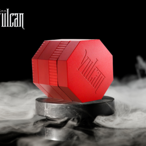 VULCAN 75mm 4pc Aerospace Aluminum Fully Magnetic Herb Grinder