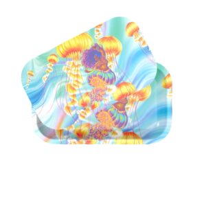 Rolling Tray with Magnetic Cover (7x11) - Drifting by Olivia Dinnall