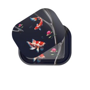 ZZZ's Rolling Tray with Magnetic Cover - Night Swim by Tanner Valant 5x7"