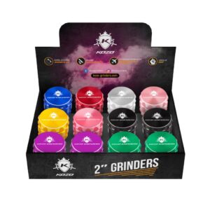 Kozo Grinder 2" - Display of 12