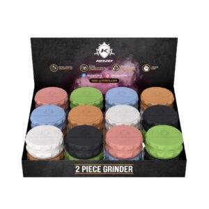 Kozo Hemp Grinder Set 2.5" - Display of 24