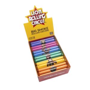 Lion Rolling Circus - King Size Rolling Machines | 12 rollers per box