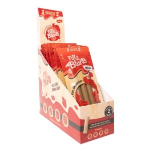 DaySavers - Fill-a Blunts 109mm/11mm Pre-Rolled Blunt Tubes - Wood Tips | Pack of 3 Display Box