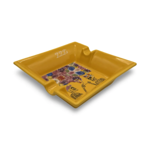 ZZZ's Ceramic Ashtray "Dead Flowers" by Dan Macura - Display of 6