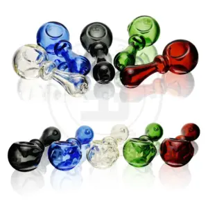EG Glass - ESH2550 Double Bubble Hand Pipe 4.4"