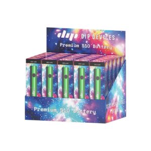 Dip Devices - 510 Battery 350mAh Display Bundle 25pcs (Multiple Color/Single Color per Box)