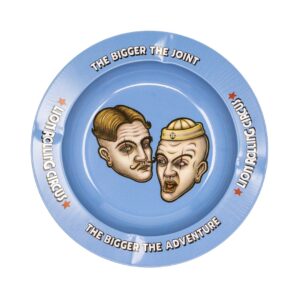 Lion Rolling Circus - Silverfuck & Jellybelly Metal Ashtray