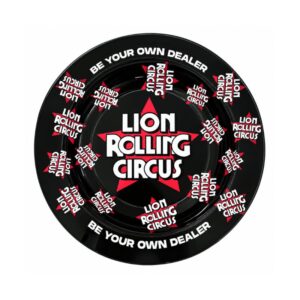 Lion Rolling Circus - Red Star Metal Ashtray