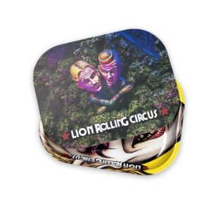 Lion Rolling Circus - Double Head Small Magnetic Lid