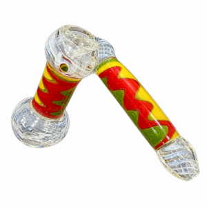 Regal Glass - 6” Reverse Artwork Sidecar Bubbler (120gms)